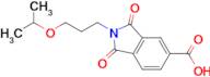 2-(3-Isopropoxypropyl)-1,3-dioxoisoindoline-5-carboxylic acid