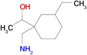 1-(1-(Aminomethyl)-3-ethylcyclohexyl)ethan-1-ol