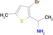 1-(3-Bromo-5-methylthiophen-2-yl)ethan-1-amine