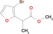 Methyl 2-(3-bromofuran-2-yl)propanoate