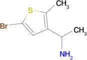 1-(5-Bromo-2-methylthiophen-3-yl)ethan-1-amine