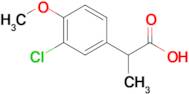 2-(3-Chloro-4-methoxyphenyl)propanoic acid