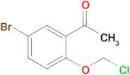 1-(5-Bromo-2-(chloromethoxy)phenyl)ethan-1-one