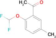 1-(2-(Difluoromethoxy)-5-methylphenyl)ethan-1-one