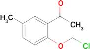 1-(2-(Chloromethoxy)-5-methylphenyl)ethan-1-one