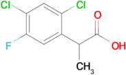 2-(2,4-Dichloro-5-fluorophenyl)propanoic acid