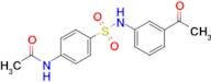 n-(4-(n-(3-Acetylphenyl)sulfamoyl)phenyl)acetamide