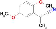 2-(2,5-Dimethoxyphenyl)propanenitrile