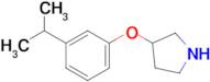 3-(3-Isopropylphenoxy)pyrrolidine