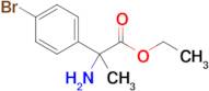 Ethyl 2-amino-2-(4-bromophenyl)propanoate