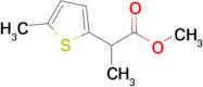 Methyl 2-(5-methylthiophen-2-yl)propanoate