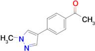 1-(4-(1-Methyl-1h-pyrazol-4-yl)phenyl)ethan-1-one