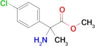 Methyl 2-amino-2-(4-chlorophenyl)propanoate