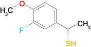 1-(3-Fluoro-4-methoxyphenyl)ethane-1-thiol