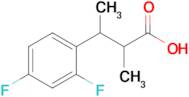 3-(2,4-Difluorophenyl)-2-methylbutanoic acid