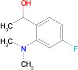 1-(2-(Dimethylamino)-4-fluorophenyl)ethan-1-ol