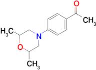 1-(4-(2,6-Dimethylmorpholino)phenyl)ethan-1-one