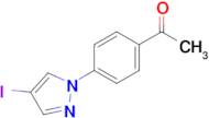 1-(4-(4-Iodo-1h-pyrazol-1-yl)phenyl)ethan-1-one