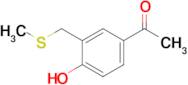 1-(4-Hydroxy-3-((methylthio)methyl)phenyl)ethan-1-one