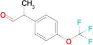 2-(4-(Trifluoromethoxy)phenyl)propanal