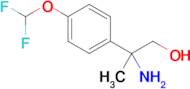 2-Amino-2-(4-(difluoromethoxy)phenyl)propan-1-ol