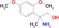 2-Amino-2-(2,4-dimethoxyphenyl)propan-1-ol