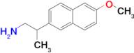 2-(6-Methoxynaphthalen-2-yl)propan-1-amine