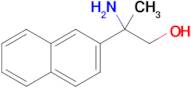 2-Amino-2-(naphthalen-2-yl)propan-1-ol