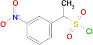 1-(3-Nitrophenyl)ethane-1-sulfonyl chloride