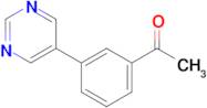 1-(3-(Pyrimidin-5-yl)phenyl)ethan-1-one