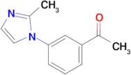 1-(3-(2-Methyl-1h-imidazol-1-yl)phenyl)ethan-1-one