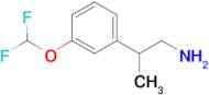 2-(3-(Difluoromethoxy)phenyl)propan-1-amine