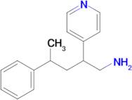 4-Phenyl-2-(pyridin-4-yl)pentan-1-amine