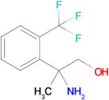 2-Amino-2-(2-(trifluoromethyl)phenyl)propan-1-ol