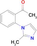 1-(2-(2-Methyl-1h-imidazol-1-yl)phenyl)ethan-1-one