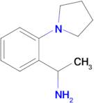 1-(2-(Pyrrolidin-1-yl)phenyl)ethan-1-amine