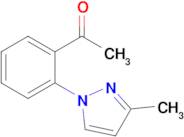 1-(2-(3-Methyl-1h-pyrazol-1-yl)phenyl)ethan-1-one