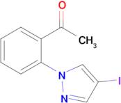1-(2-(4-Iodo-1h-pyrazol-1-yl)phenyl)ethan-1-one