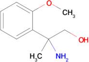 2-Amino-2-(2-methoxyphenyl)propan-1-ol