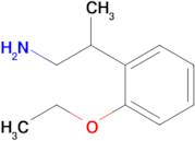 2-(2-Ethoxyphenyl)propan-1-amine