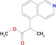 Methyl 2-(isoquinolin-5-yl)propanoate