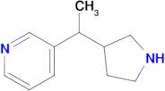 3-(1-(Pyrrolidin-3-yl)ethyl)pyridine