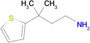 3-Methyl-3-(thiophen-2-yl)butan-1-amine