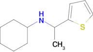 n-(1-(Thiophen-2-yl)ethyl)cyclohexanamine