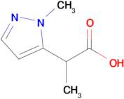 2-(1-Methyl-1h-pyrazol-5-yl)propanoic acid