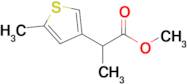 Methyl 2-(5-methylthiophen-3-yl)propanoate