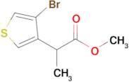 Methyl 2-(4-bromothiophen-3-yl)propanoate