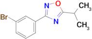 3-(3-Bromophenyl)-5-isopropyl-1,2,4-oxadiazole