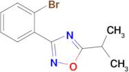 3-(2-Bromophenyl)-5-isopropyl-1,2,4-oxadiazole
