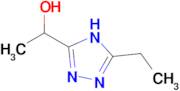 1-(5-ethyl-4H-1,2,4-triazol-3-yl)ethan-1-ol